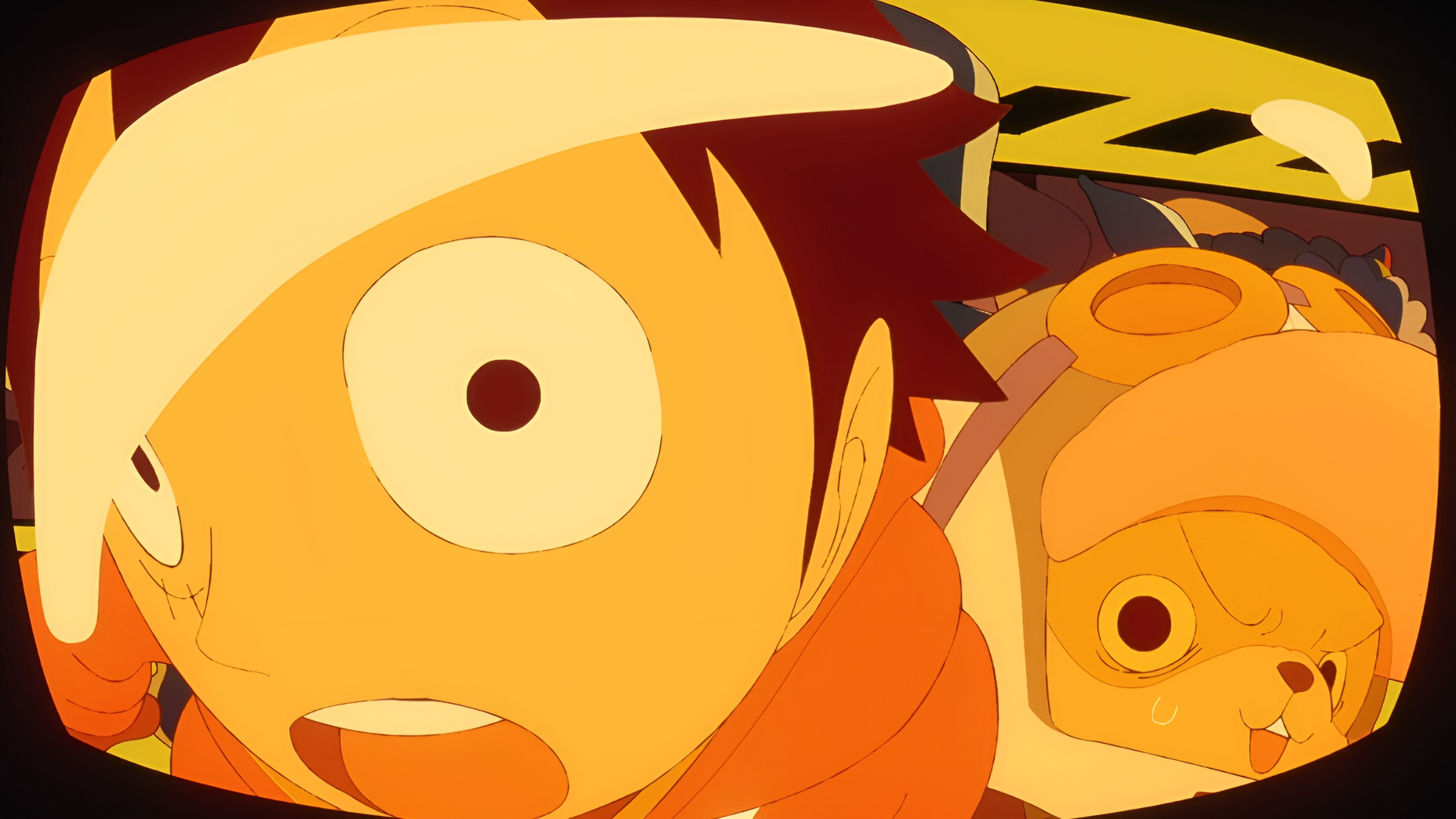 Shocked Luffy & Chopper