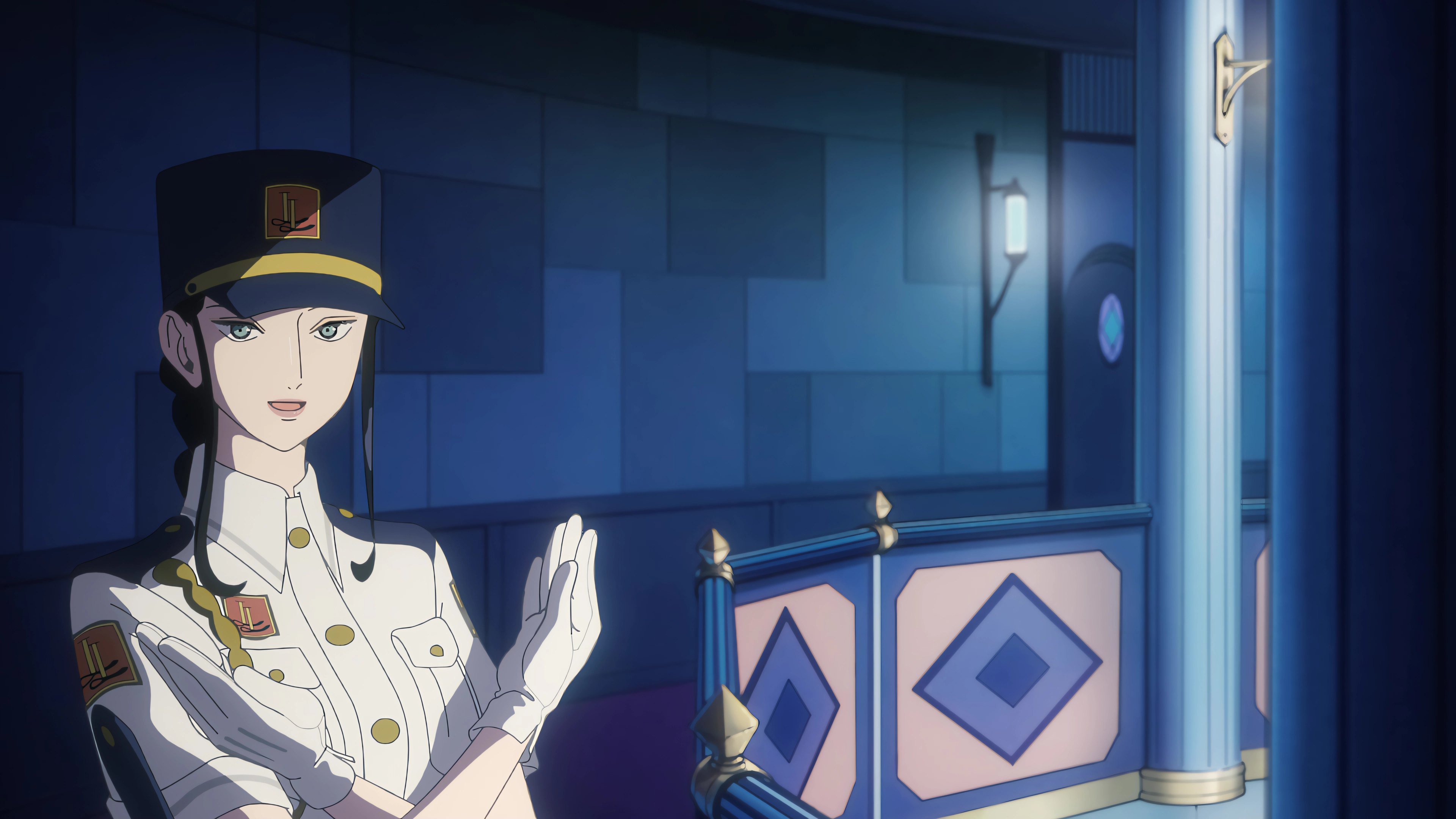 Lobby Attendant. Robin's Welcoming Gesture 🧭 Corridor