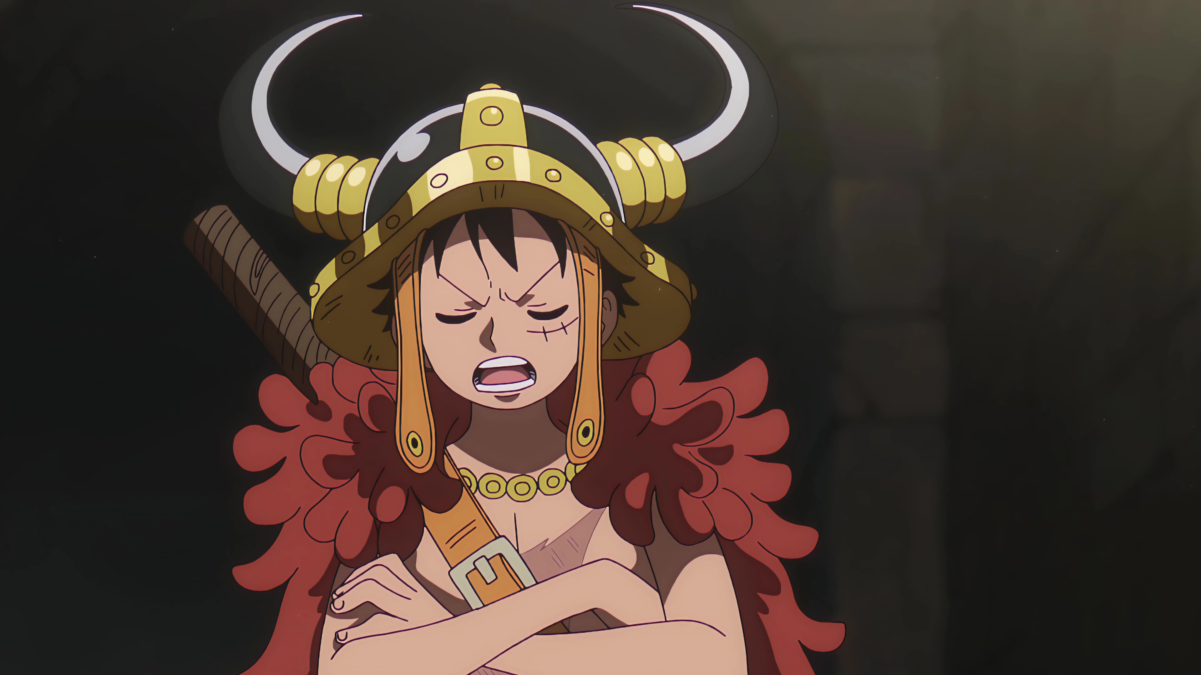 Monkey D Luffy Talking Elbaf Viking Gear