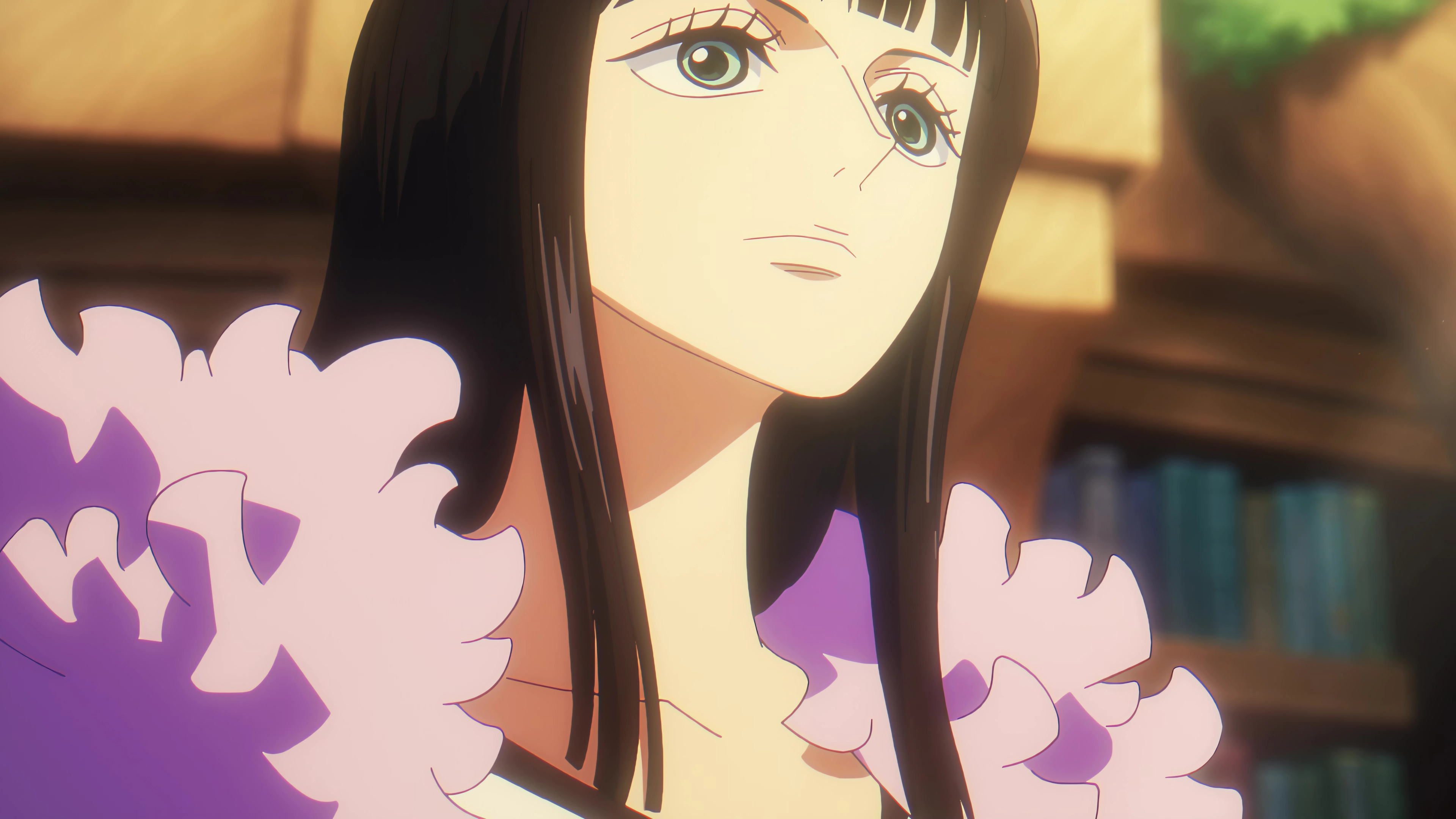 Beautiful Nico Robin Green Eyes