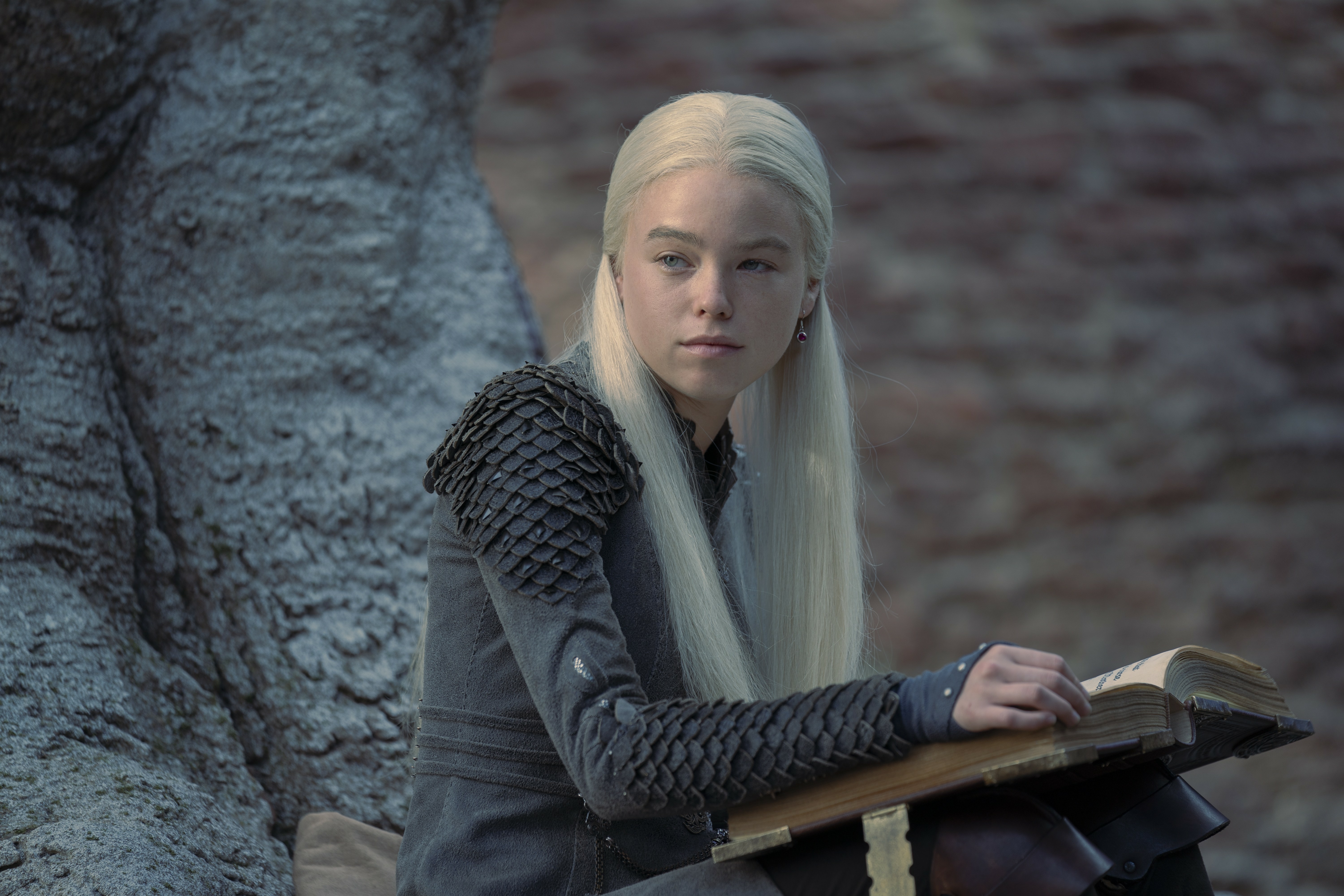House of the Dragon Princess Rhaenyra Reading Book