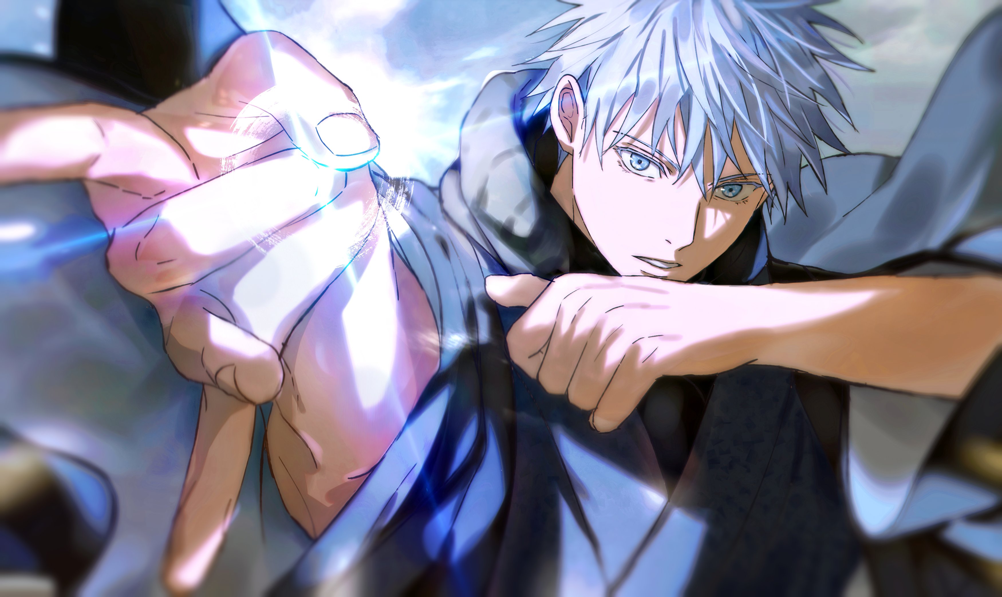 Satoru Gojo Unlimited Void Domain Expansion