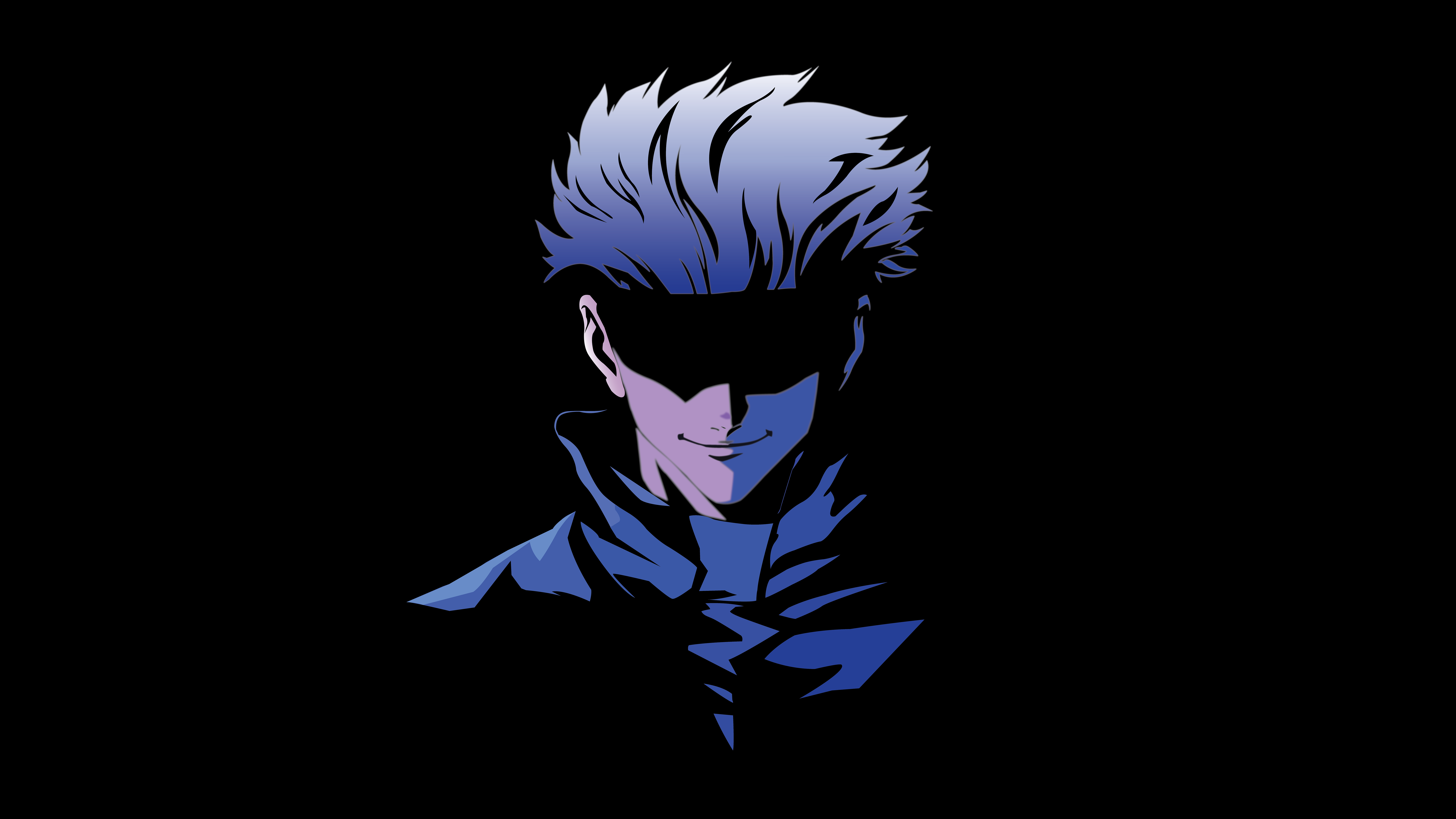 Satoru Gojo Shadowed Face OLED Black