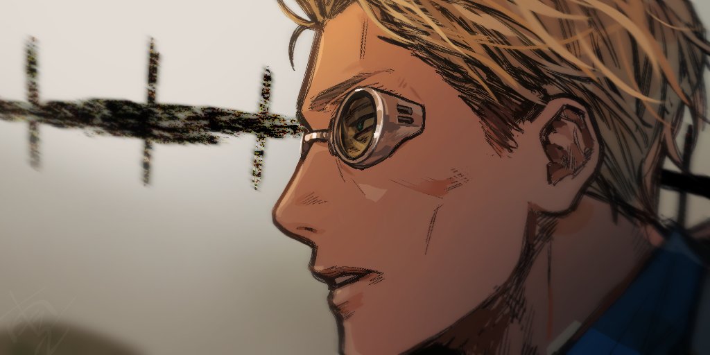 Kento Nanami Side Profile Blindfold Crosshair