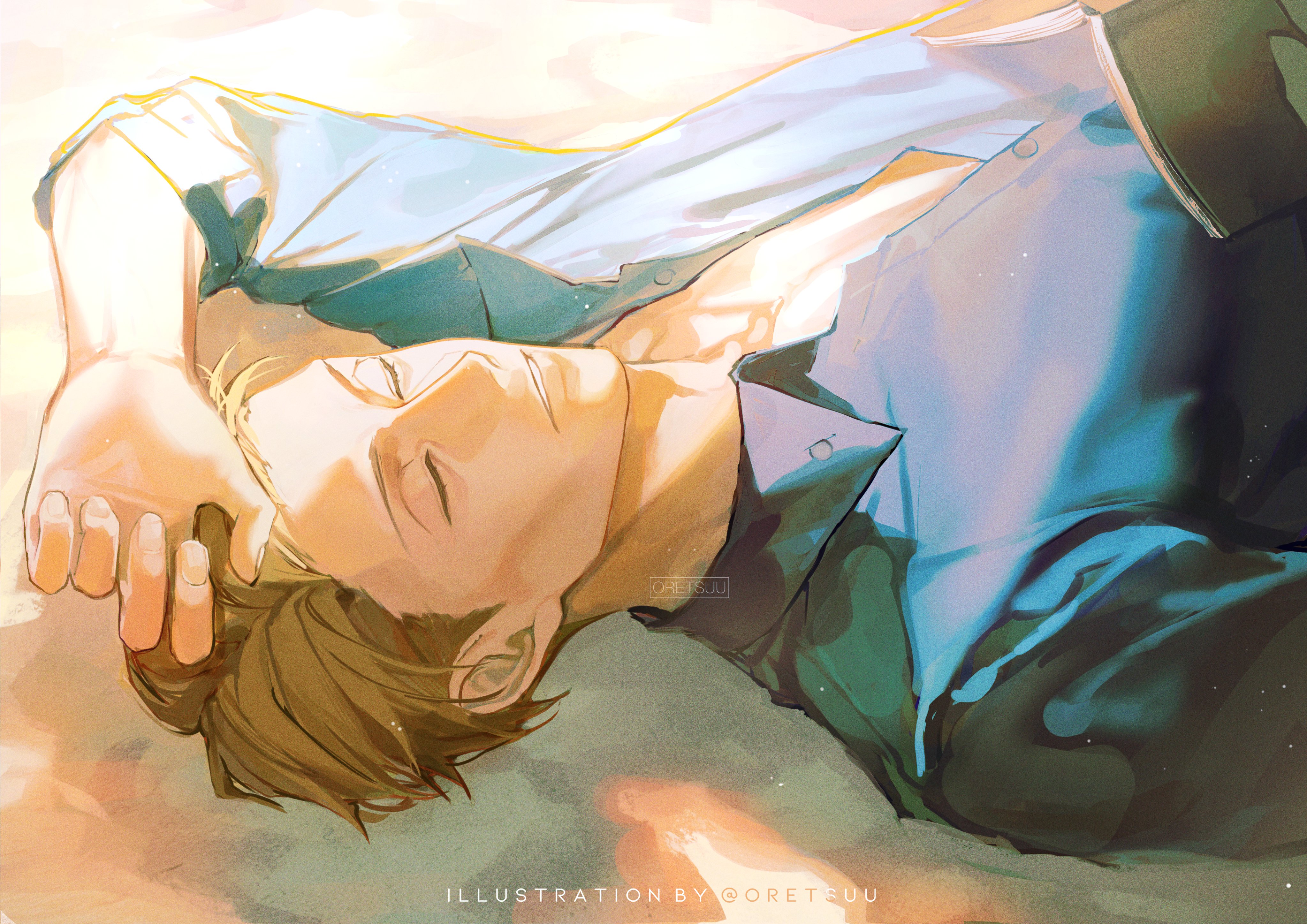 Resting Kento Nanami Golden Sunshine Field