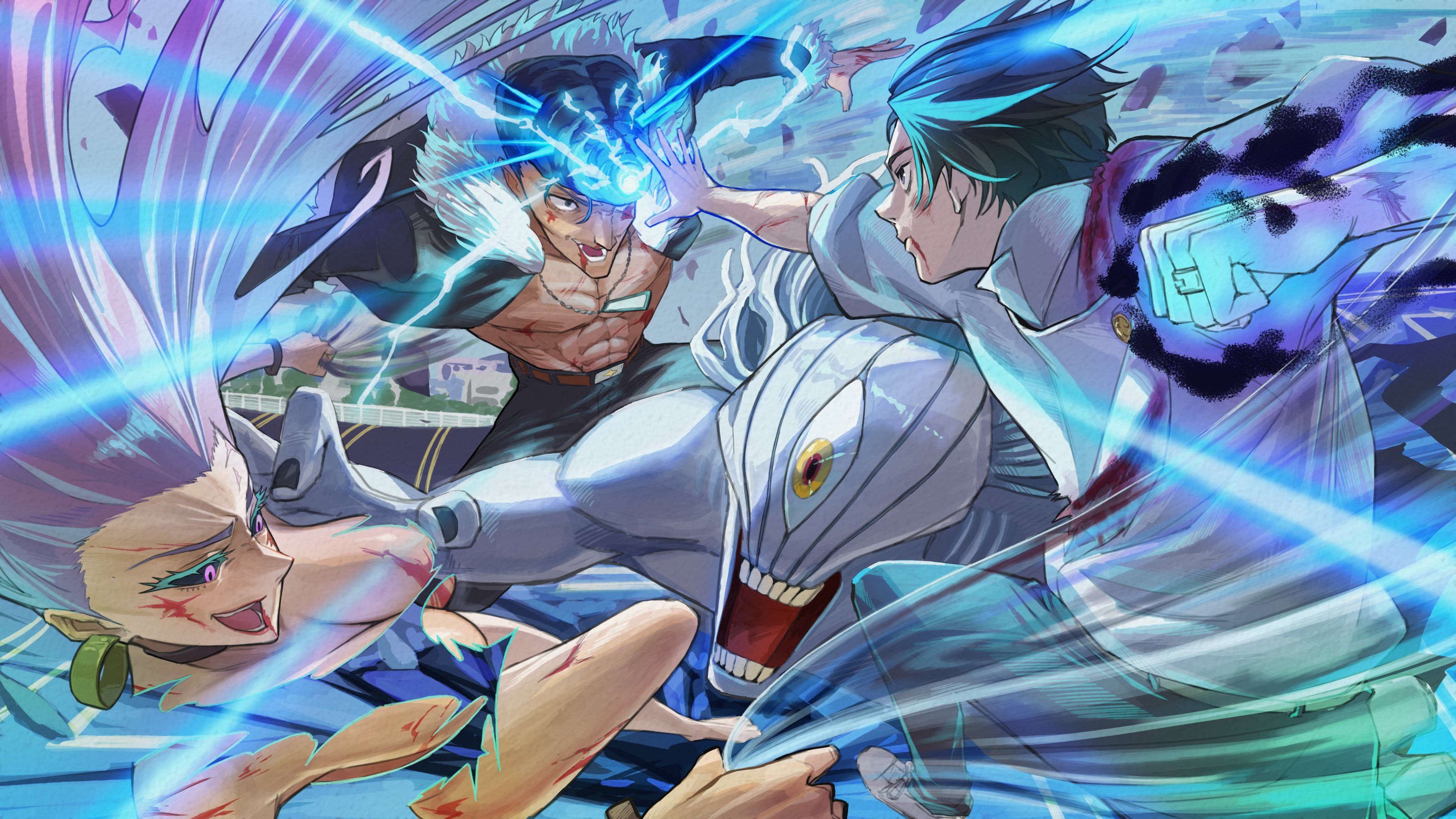 Yuta Okkotsu and Rika vs Ryu Ishigori and Uro Takako