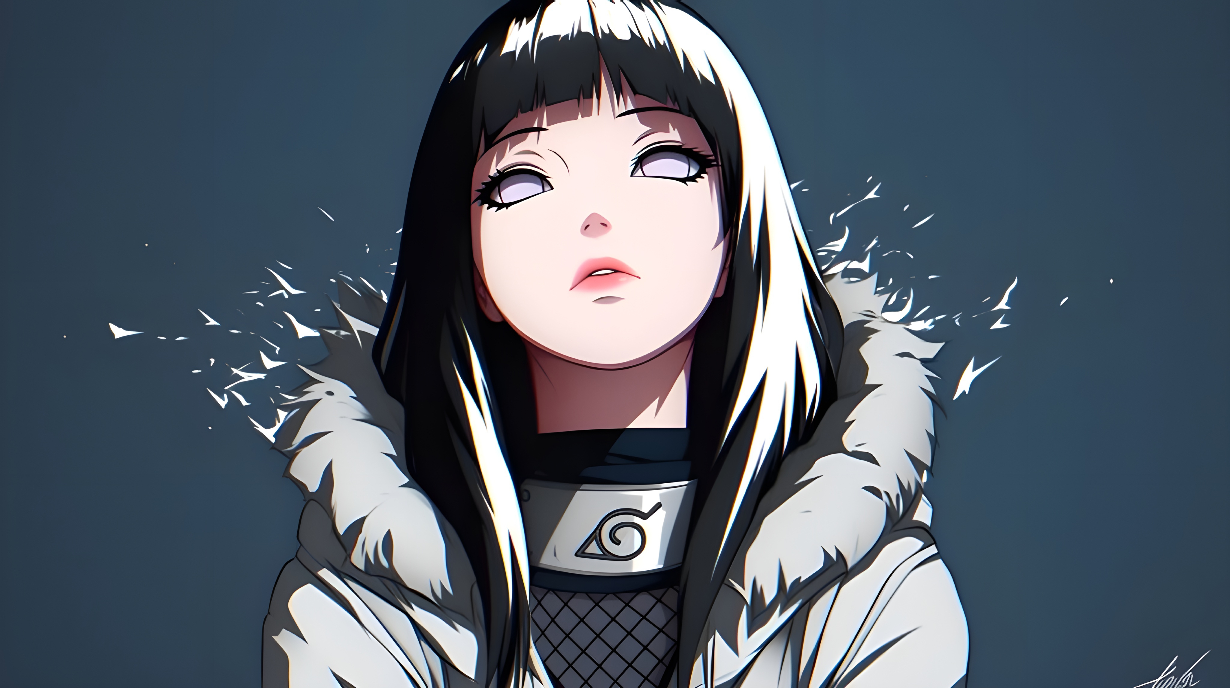 Pure Elegance: The Gentle Princess of the Hyuga Clan!
