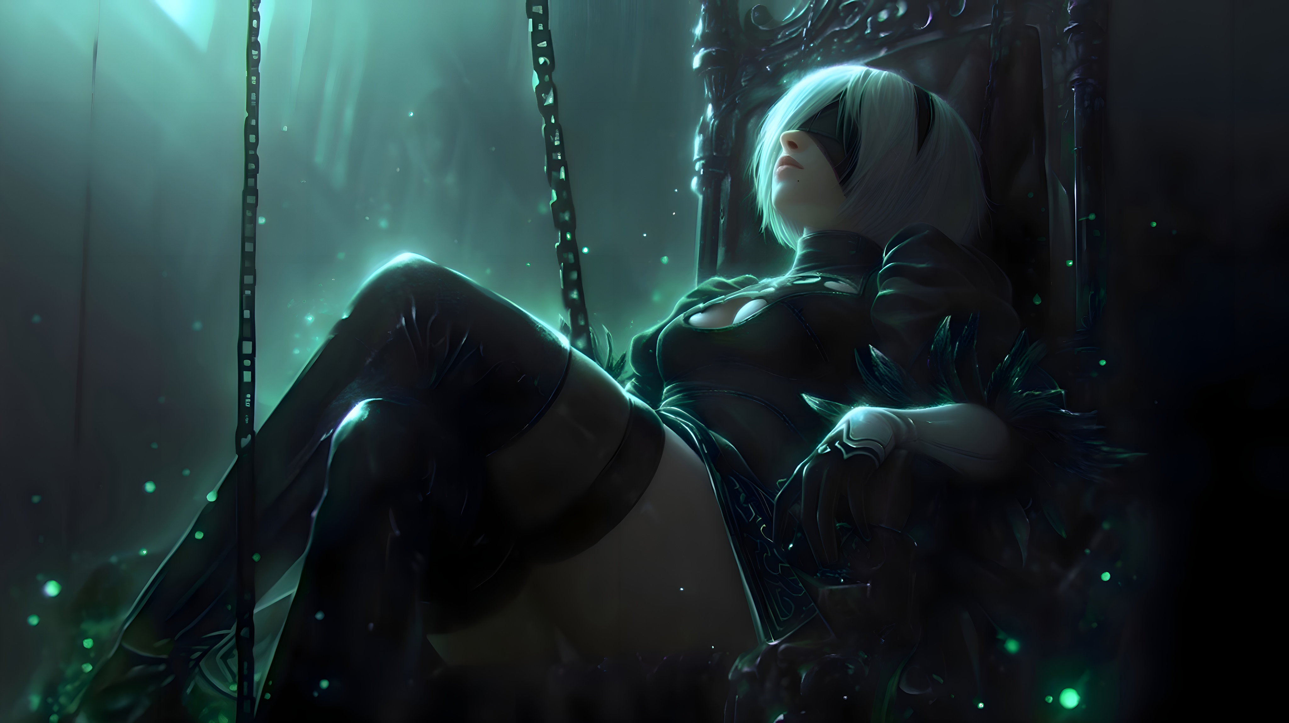 2B Nero Throne