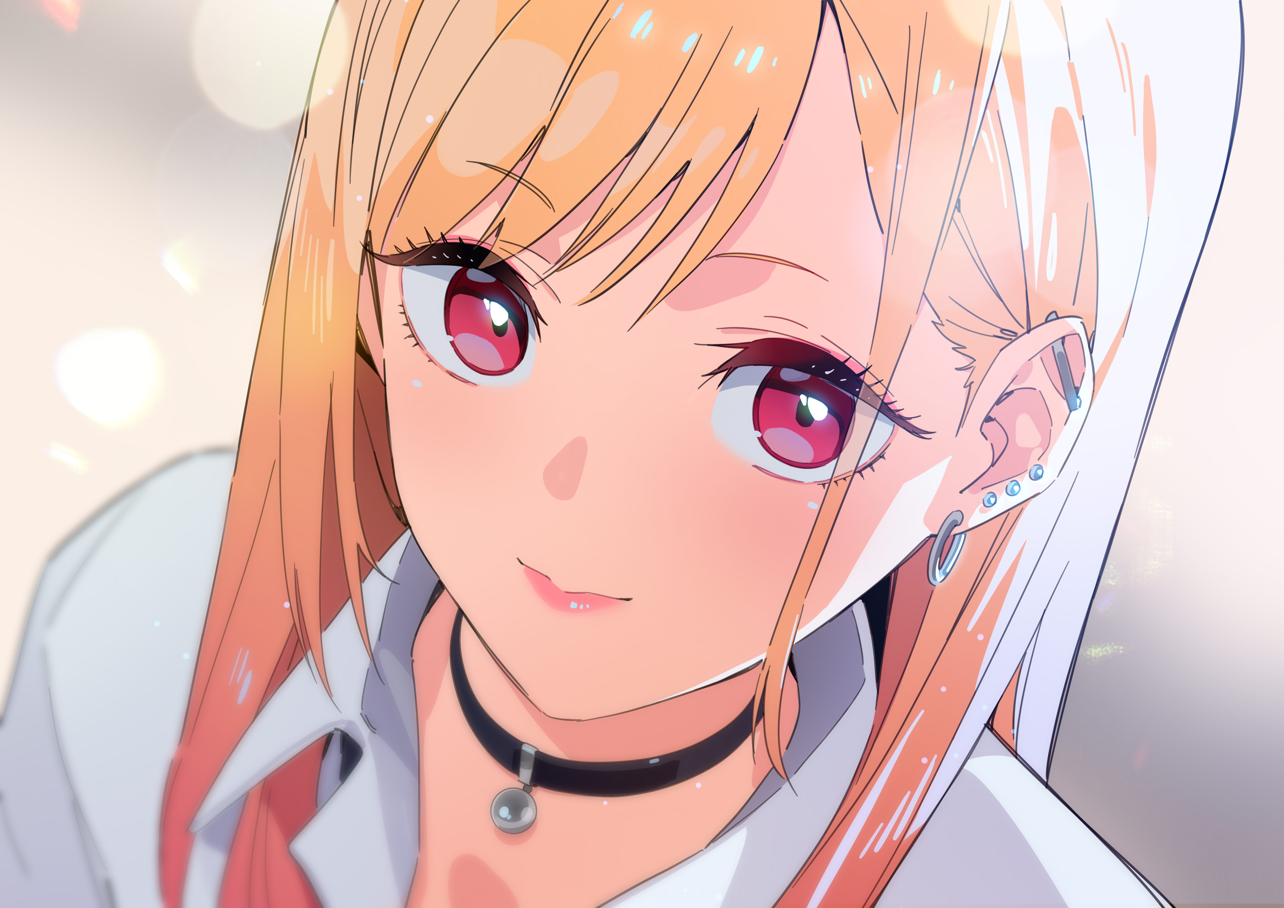 After School Glow. A Flirtatious Gaze