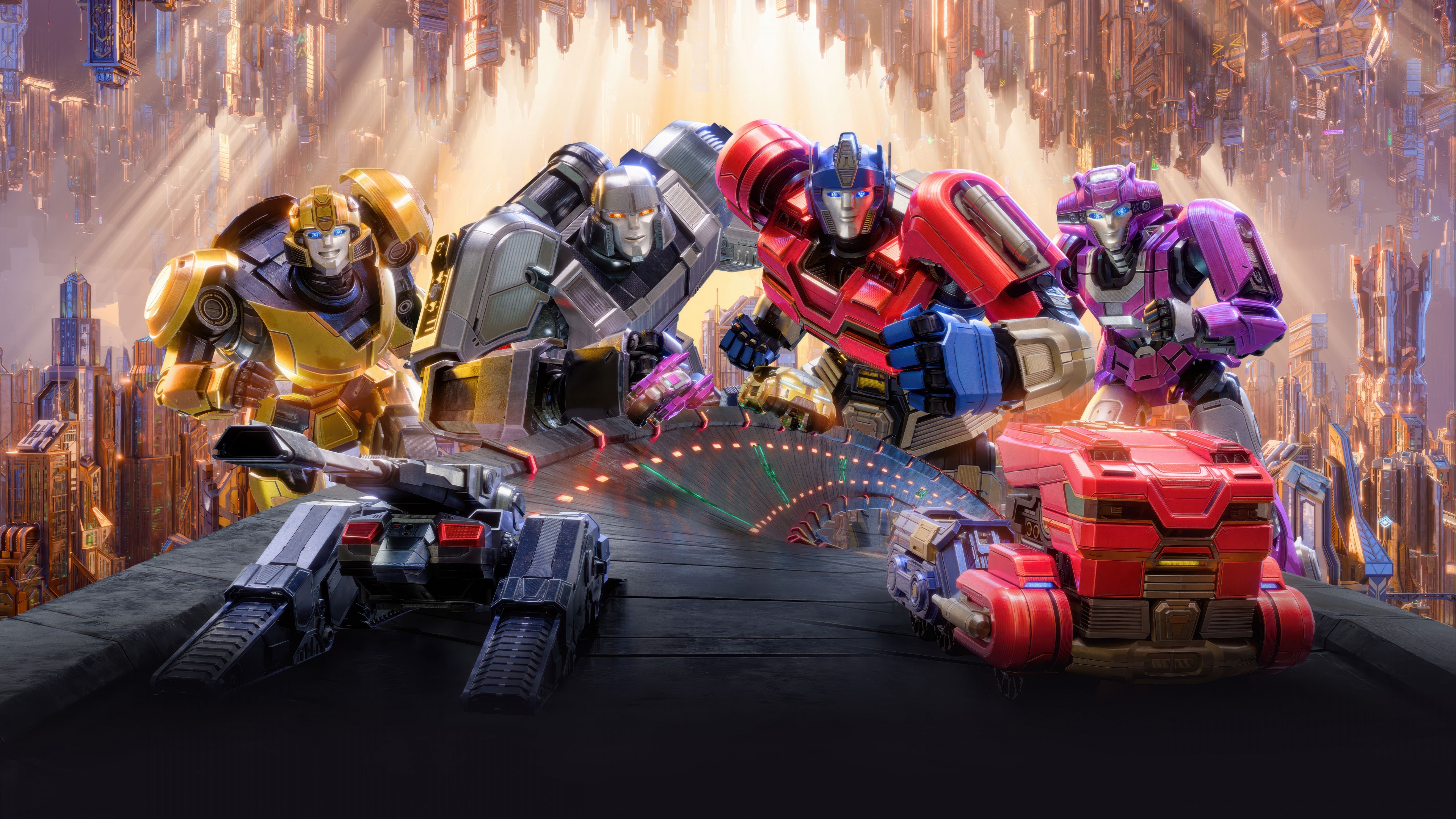 Race Through Iacon. The Unstoppable Quartet