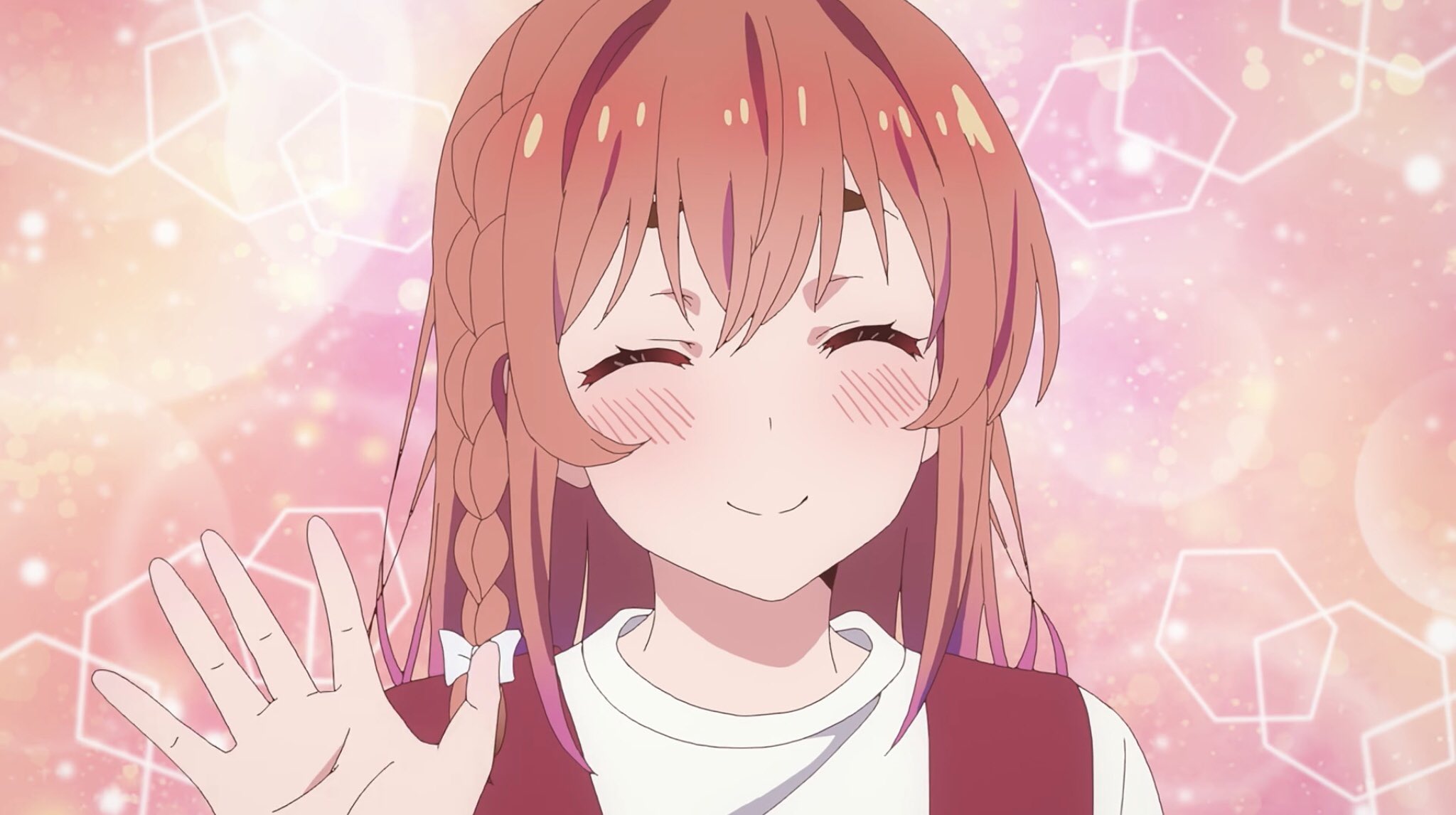 Heartwarming Wave. A Pure and Innocent Greeting
